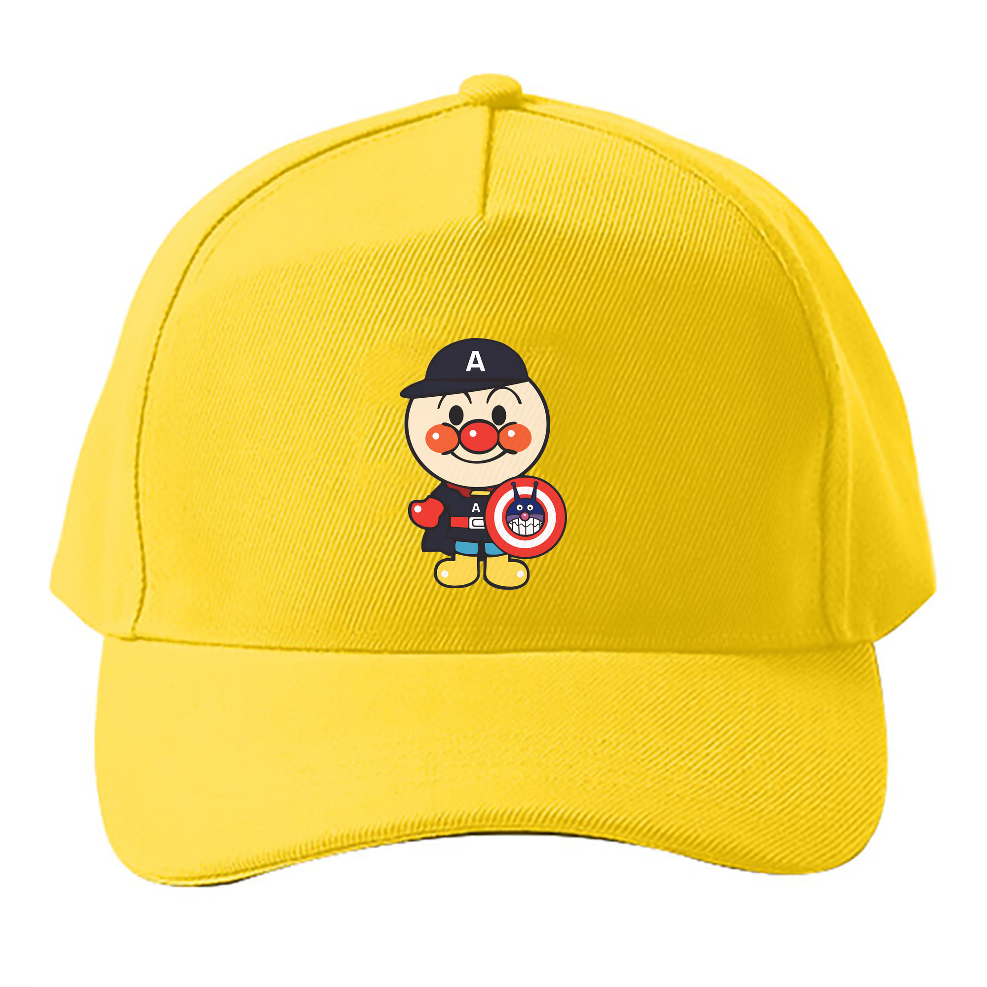 （画像用） アンパンマン Anpanman ベースボールキャップ 綿100％ 男女兼用 帽子 スポーツ